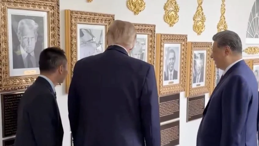 Trump provoca risadas em Xi Jinping ao zoar Joe Biden na Casa Branca